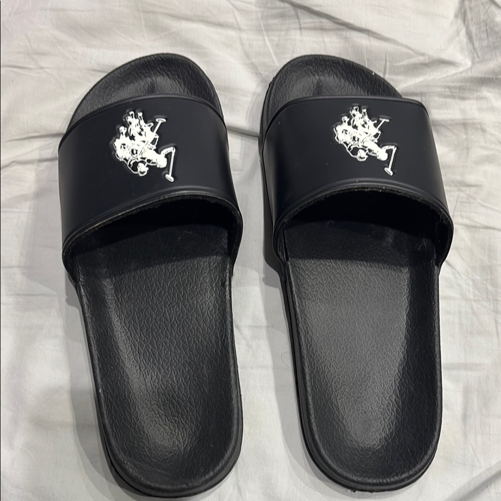 Men’s Black Slide Sandals